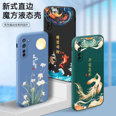 适用于opporeno3手机壳opopreno3保护套0pp0reon3卡通oporeno3凤凰ooppreno3全包opp0rano3防摔reon3男女软壳