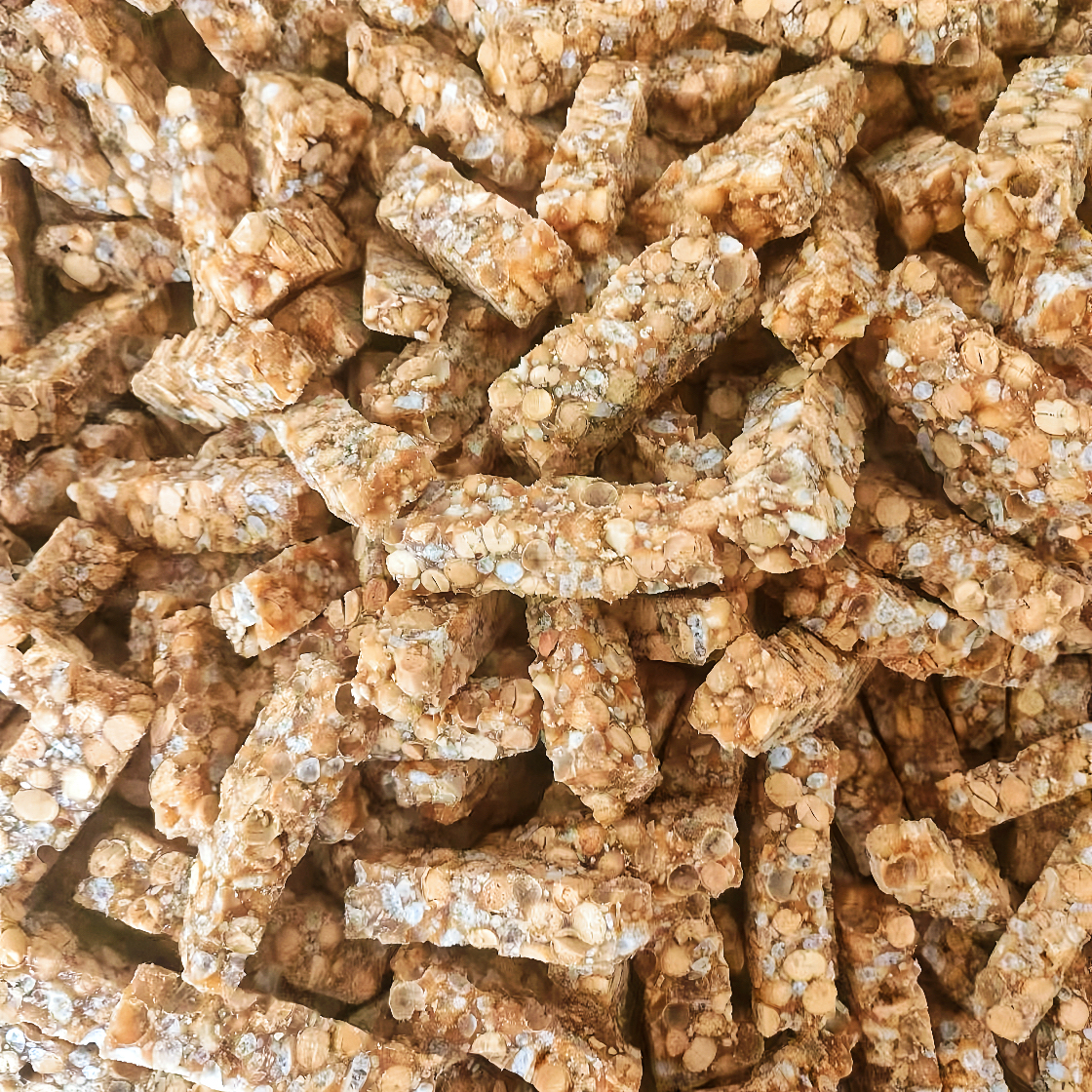 湖南常德津市传统糕点晓春黄豆糖糖老式怀旧特产回忆童年的味道