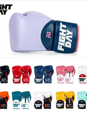 FIGHTDAY拳击经典魔术贴男女拳套专业搏击格斗搏击泰拳散打训练