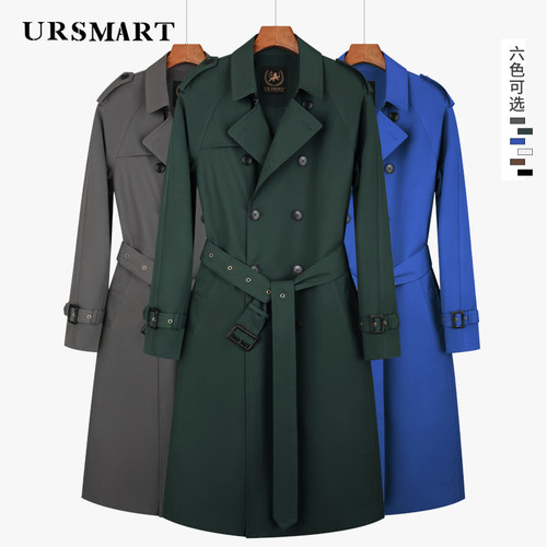 优杰仕商务休闲超长款秋冬款过膝