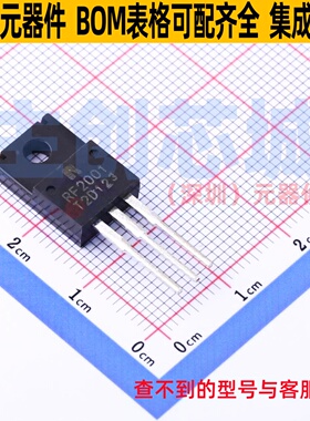 快恢复/高效率二极管 RF2001T2D TO-220FN ROHM(罗姆) 电子元器件