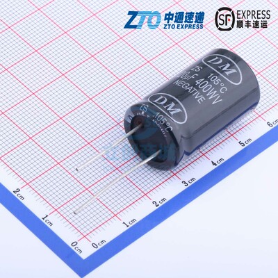 直插铝电解电容 CD11Z 400V120μF 径向引线,18x30mm DMEGC(东磁)