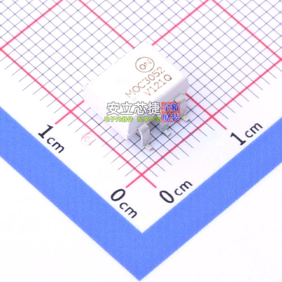 可控硅输出光耦 MOC3052SR2VM SMD-6P onsemi(安森美) 电子元器件
