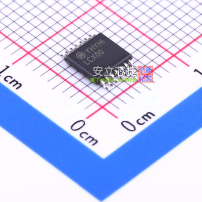 逻辑门 74LCX00MTCX TSSOP-14 onsemi(安森美) 电子元件全新原装