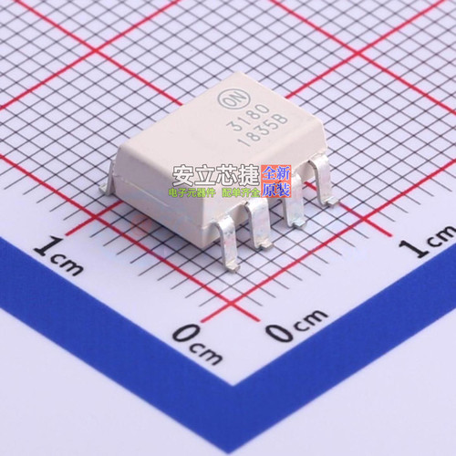 栅极驱动光耦 FOD3180SD SOIC-8-6.6mm onsemi(安森美) 全新原装