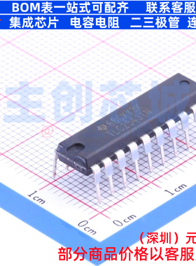 模数转换芯片ADC TLC2543IN PDIP-20 TI/德州 电子元器件全新原装