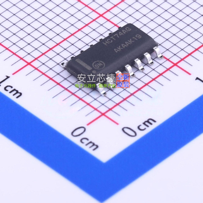 触发器 MC74HCT74ADR2G SOIC-14 onsemi(安森美) 电子元器件配单
