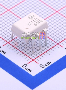 晶体管输出光耦 H11AA1M PDIP-6 onsemi(安森美) 电子元器件配单