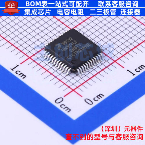 单片机(MCU/MPU/SOC) S9S12GN32J0VLF LQFP-48 安世 电子元件配单