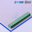 5.08 DIBO 17P 地博电 P=5.08mm DB2EVC 直插 接线端子 插拔式