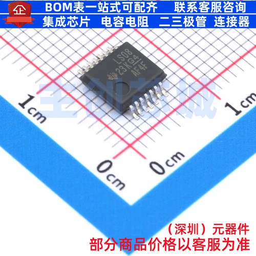 逻辑门 SN74LS08DBR SSOP-14 TI/德州 电子元器件配单全新原装