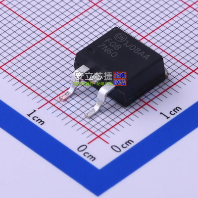 场效应管(MOSFET) FQB7N60TM D2PAK onsemi(安森美) 电子元件配单