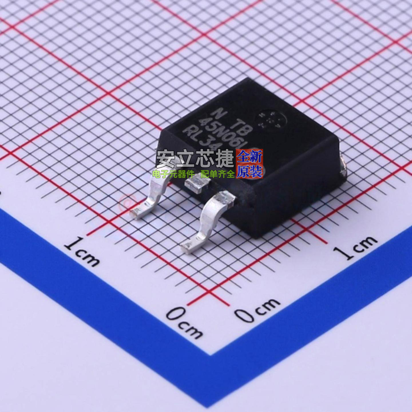 场效应管(MOSFET) NTB45N06LT4G D2PAK onsemi(安森美) 全新原装