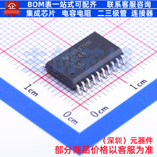 缓冲器/驱动器/收发器 SN74LS244DWR SOIC-20 TI/德州 电子元器件