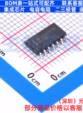 逻辑门 CD74HC20M SOIC-14 TI/德州 电子元器件配单全新原装