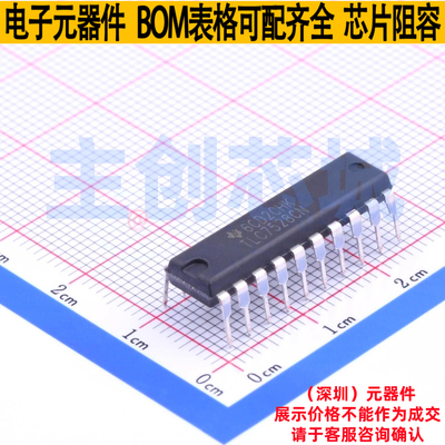 数模转换芯片DAC TLC7528CN PDIP-20 TI/德州 电子元器件全新原装