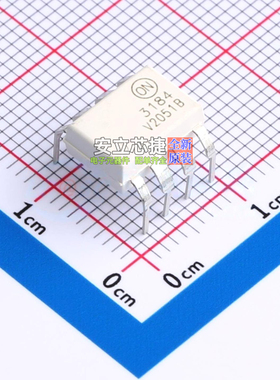 逻辑输出光耦 FOD3184TV DIP-8 onsemi(安森美) 电子元件全新原装