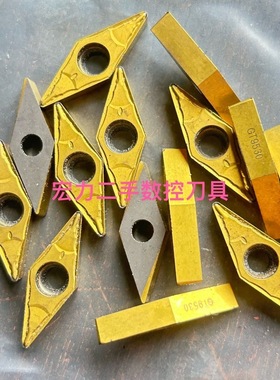 二手东芝数控刀片长菱形VBMT160408-PS GT9530  黄色陶瓷