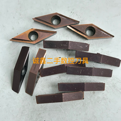 二手京瓷数控刀片VBGT160404R-F/VCGT160402R-F开槽菱型不锈钢