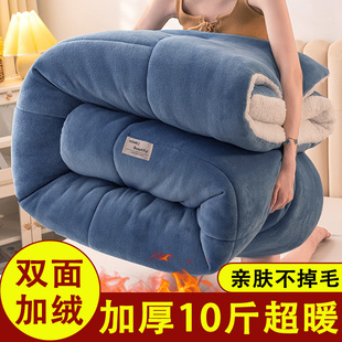 羊羔绒被子2025新款 棉被被芯冬天宿舍学生秋冬被加厚保暖被芯 冬季