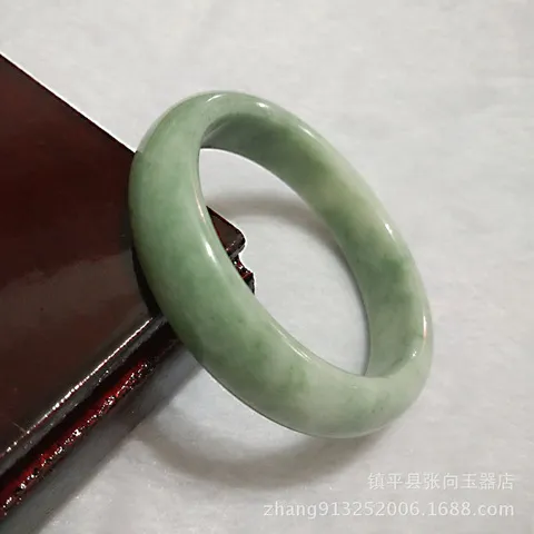 玉手镯贵州翠贵州翠南阳女款飘花饰品手镯玉器玉石