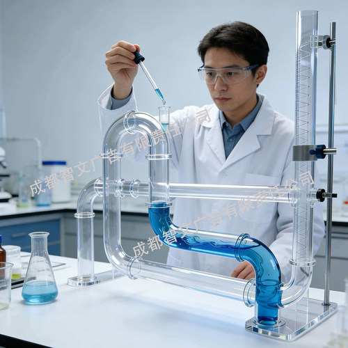亚克力有机玻璃管化学实验器皿透明管道科学实验用品亚克力管