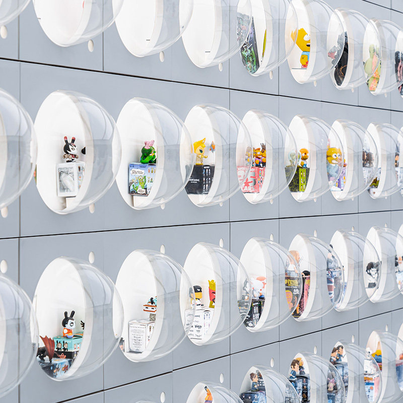 玩具店模型形象挂墙网红墙球形透明亚克力发光罩蛋糕甜品店防尘罩,商业/办公家具,展示柜/陈列柜/展示架/货柜,淘宝优惠券,粉丝福利购,淘宝优惠卷