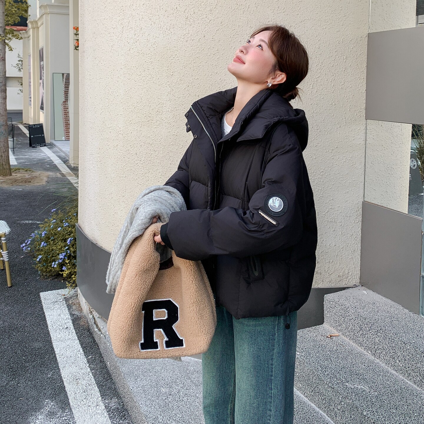新款现货B263-S2083-P235-K34850羽绒,女装羽绒服,Yologo