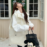 加绒卫衣+马甲两件套263-S792-P340-K51650鹅绒，女装运动套装，Yologo