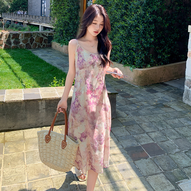现货2件套吊带+裙子含买家秀263-S605-P145-K208,女装连衣裙,Yologo