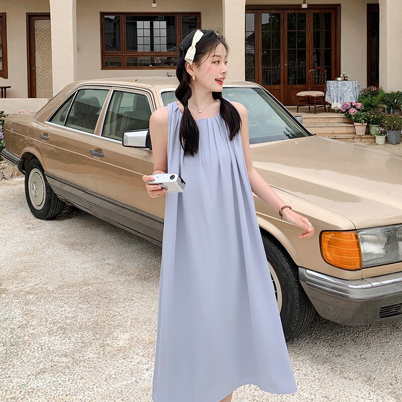 新款双色小心机263-S012-P95-K148,女装连衣裙,Yologo