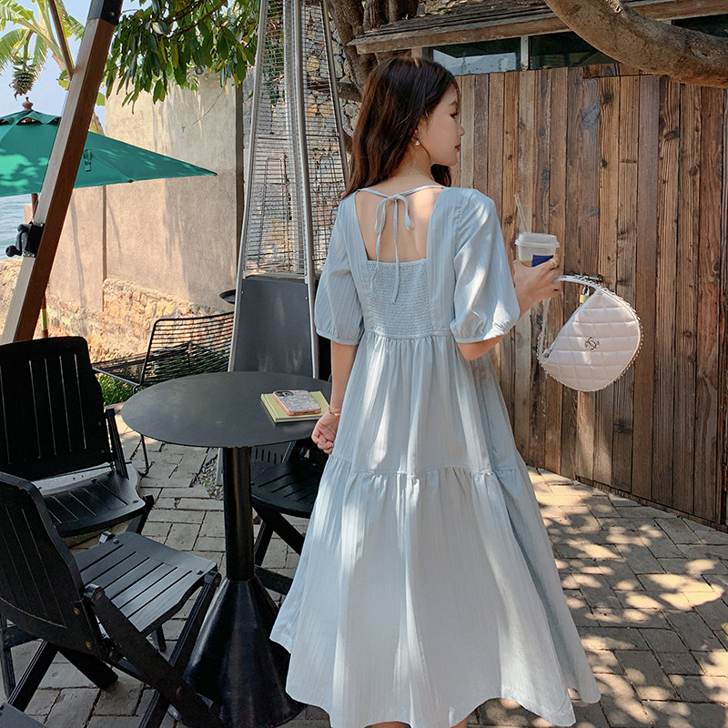 新款后天出买家秀现货263-S018-P105-K158,女装连衣裙,Yologo