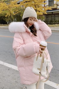 【大货 新货】22冬款 羊角扣大毛领棉服 262A-W225-P175-K258图片