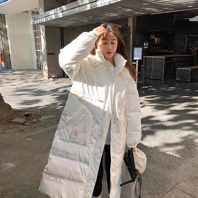 【大货新货】22冬款亮面印花免洗长款服262A-W228-P195-K278,女装棉衣/棉服,Yologo