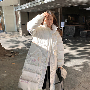 【大货 新货】22冬款 亮面印花免洗长款服 262A-W228-P195-K278图片
