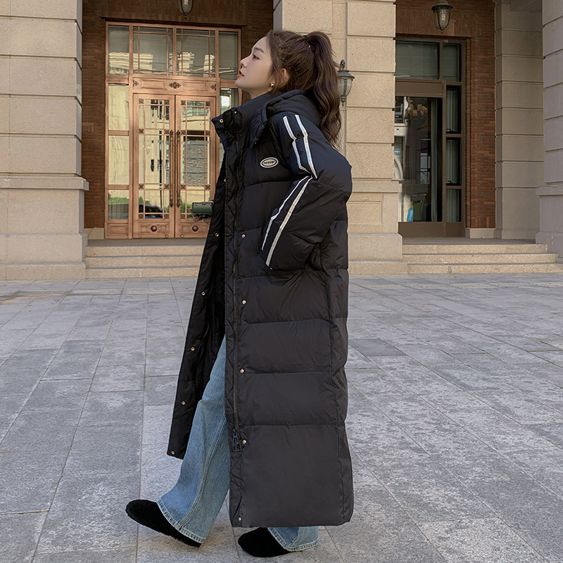 【大货已出】双杠贴标超长款棉服262A-W805-P195-K288,女装棉衣/棉服,Yologo