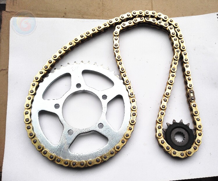 适用铃木骊驰GW250-A GW250S/F摩托车套链链轮油封金链条牙盘齿轮