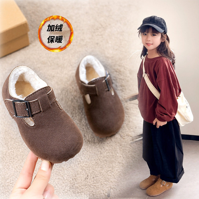 儿童勃肯鞋女童2025春秋冬新款软底真皮宝宝豆豆博肯鞋子单鞋皮鞋,居家布艺,居家棉拖/棉鞋,淘宝优惠券,粉丝福利购,淘宝优惠卷