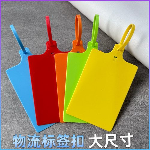 一次性塑料封条大号标牌耐磨物流