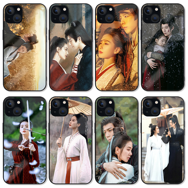 任如意一念关山手机壳iphone15适用vivoiqooneo9苹果14promax玻璃OPPOReno11华为P60a红米三星S24ultra宁远舟