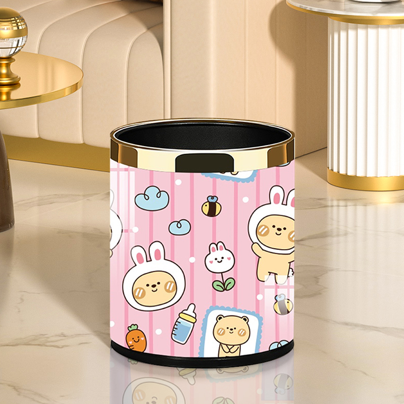 儿童房双层垃圾桶大容量