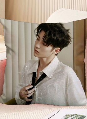 黄誉博Robby周边抱枕头午睡沙发床上靠垫方形礼物照片定制做靠枕