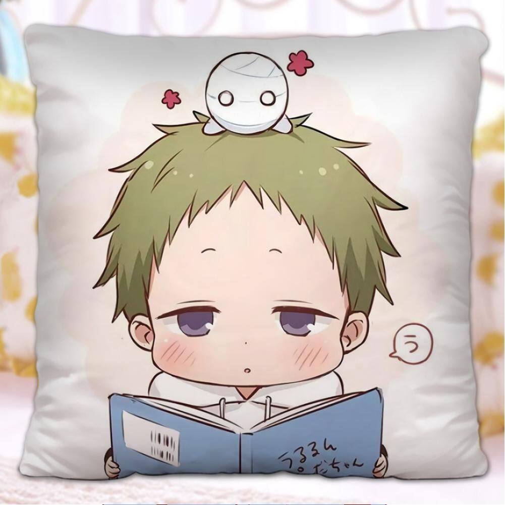 学园奶爸鹿岛虎太郎动画周边抱枕可爱双面来图定制同学生日礼物