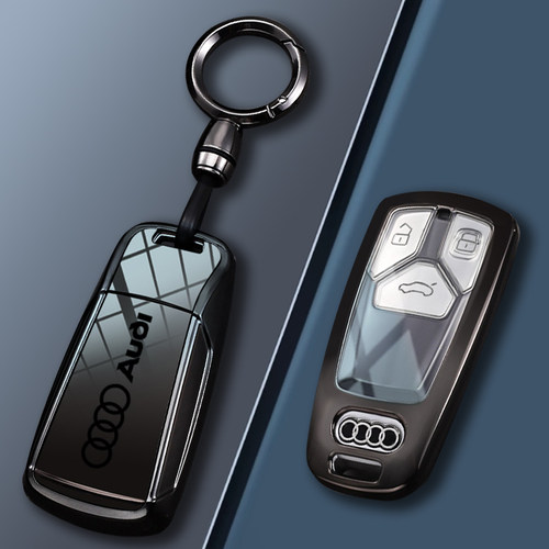 奥迪A4L钥匙套Q5L汽车A5专用A6L A3 Q3 Q2L Q7 A8 A7L男q4etron扣