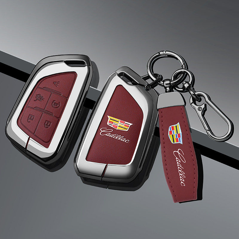 适用于凯迪拉克XT5钥匙套CT6壳XT4包CT5扣CT4豪华XT6铂金GT4专用,汽车用品/电子/清洗/改装,车用钥匙包,淘宝优惠券,粉丝福利购,淘宝优惠卷