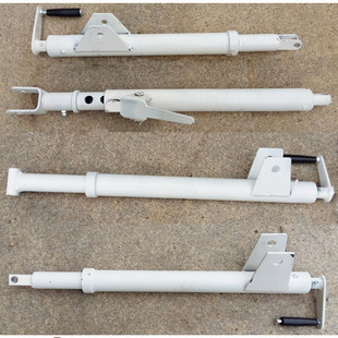 加厚长搅拌车配件手摇可调杆混凝土罐车给料斗支撑杆料斗