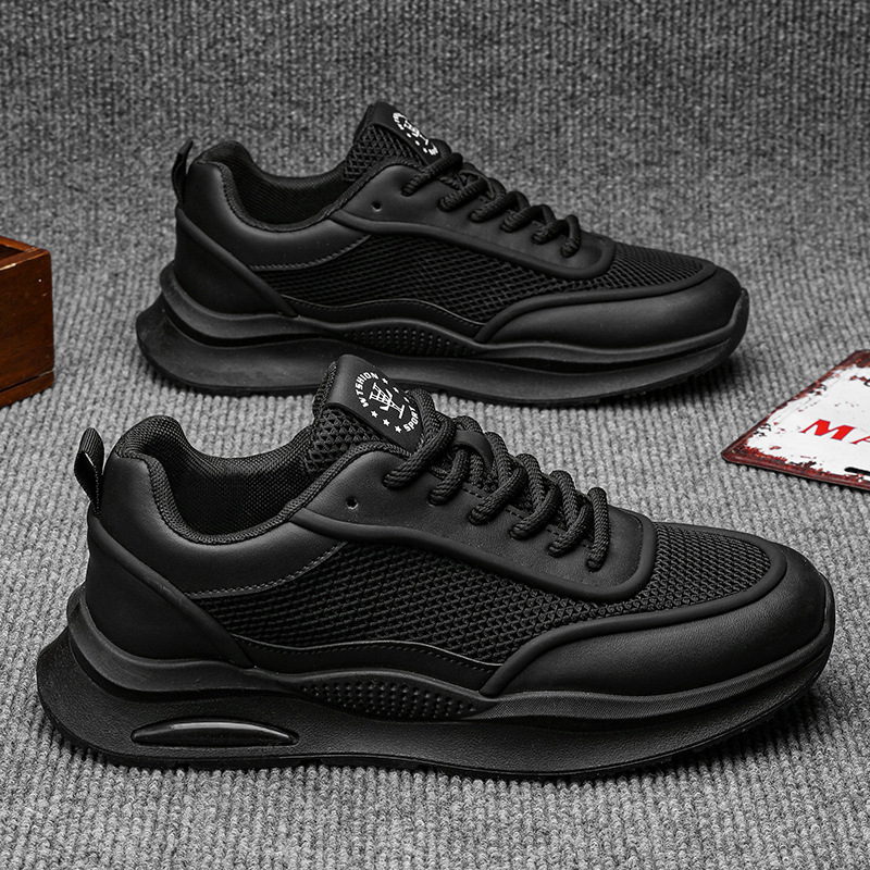 2025男鞋夏季新款透气网面镂空户外运动小白休闲潮流百搭潮鞋爆款