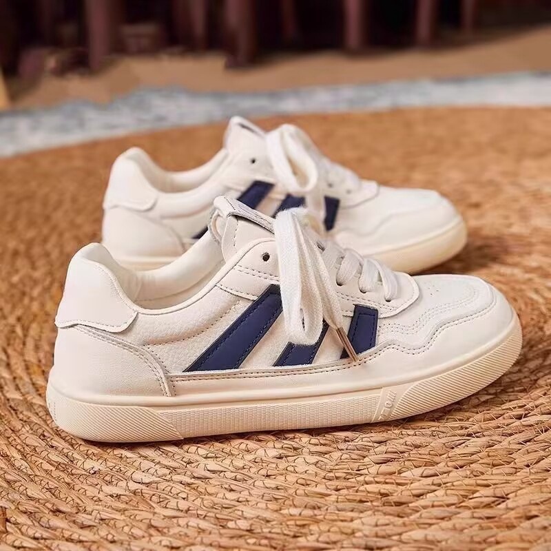 爆款小白鞋女2025春秋新款女士不累脚软底百搭运动鞋ins休闲板鞋