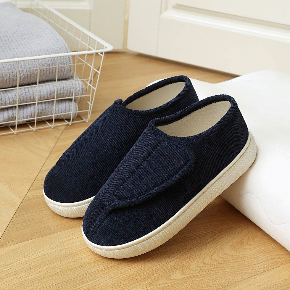 脚肿大开口亚麻拖鞋春秋季防滑软底老人居家室内外包跟四季男款,女鞋,棉鞋,淘宝优惠券,粉丝福利购,淘宝优惠卷