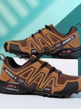 2025新款男鞋新款跨境独立站欧美户外索罗门轻便式登山鞋爆款热卖